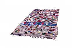 Marokkolainen Kilim matto Boucherouite 215 x 140 cm