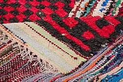 Marokkolainen Kilim matto Boucherouite 255 x 145 cm