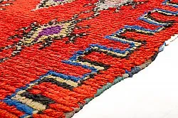 Marokkolainen Kilim matto Boucherouite 285 x 135 cm