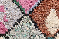 Marokkolainen Kilim matto Boucherouite 195 x 165 cm