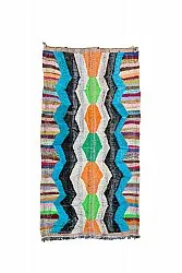 Marokkolainen Kilim matto Boucherouite 135 x 145 cm