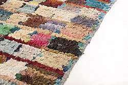 Marokkolainen Kilim matto Boucherouite 205 x 115 cm