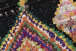 Marokkolainen Kilim matto Boucherouite 270 x 160 cm