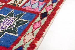 Marokkolainen Kilim matto Boucherouite 210 x 125 cm