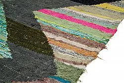 Marokkolainen Kilim matto Boucherouite 145 x 260 cm