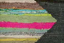 Marokkolainen Kilim matto Boucherouite 145 x 260 cm