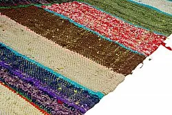 Marokkolainen Kilim matto Boucherouite 115 x 215 cm