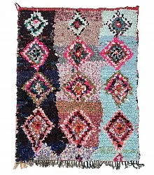 Marokkolainen Kilim matto Boucherouite 195 x 150 cm