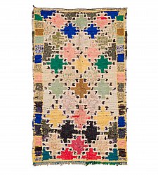 Marockansk Boucherouite-matta 200 x 115 cm