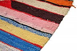 Marokkolainen Kilim matto Boucherouite 145 x 250 cm