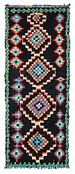 Marokkolainen Kilim matto Boucherouite 370 x 145 cm