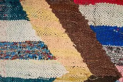 Marokkolainen Kilim matto Boucherouite 120 x 210 cm
