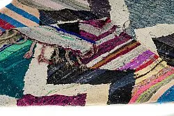 Marokkolainen Kilim matto Boucherouite 140 x 220 cm