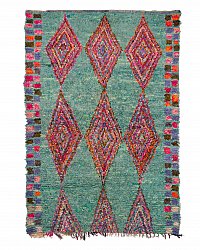 Marokkolainen Kilim matto Boucherouite 255 x 170 cm