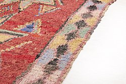 Marokkolainen Kilim matto Boucherouite 300 x 120 cm