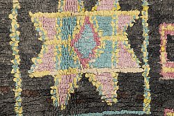 Marokkolainen Kilim matto Boucherouite 295 x 140 cm