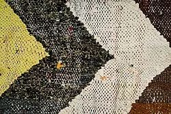 Marokkolainen Kilim matto Boucherouite 135 x 230 cm