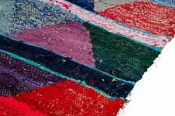 Marokkolainen Kilim matto Boucherouite 135 x 265 cm