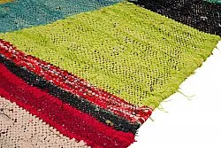 Marokkolainen Kilim matto Boucherouite 125 x 230 cm