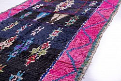 Marokkolainen Kilim matto Boucherouite 315 x 130 cm