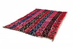Marokkolainen Kilim matto Boucherouite 135 x 205 cm