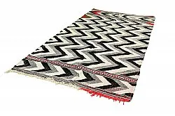 Marokkolainen Kilim matto Boucherouite 150 x 280 cm