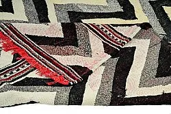 Marokkolainen Kilim matto Boucherouite 150 x 280 cm