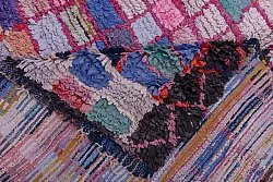 Marokkolainen Kilim matto Boucherouite 290 x 150 cm