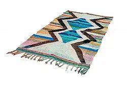 Marokkolainen Kilim matto Boucherouite 135 x 235 cm