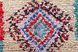 Marokkolainen Kilim matto Boucherouite 320 x 150 cm