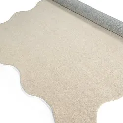 Aaltoileva villamatto - Diu Hand Tufted Wool Premium (kerma)