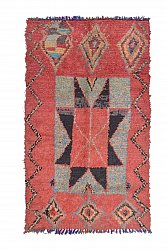 Marokkolainen Kilim matto Boucherouite 255 x 150 cm