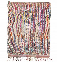 Marokkolainen Kilim matto Boucherouite 195 x 150 cm