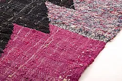 Marokkolainen Kilim matto Boucherouite 125 x 290 cm