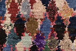 Marokkolainen Kilim matto Boucherouite 295 x 120 cm