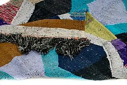 Marokkolainen Kilim matto Boucherouite 155 x 250 cm
