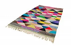 Marokkolainen Kilim matto Boucherouite 165 x 265 cm