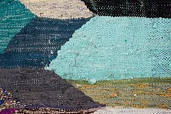 Marokkolainen Kilim matto Boucherouite 145 x 295 cm