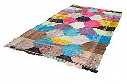 Marokkolainen Kilim matto Boucherouite 150 x 285 cm