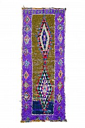 Marockansk Boucherouite-matta 290 x 110 cm