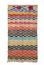 Marokkolainen Kilim matto Boucherouite 320 x 160 cm