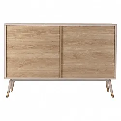 Pukeutuja - Prime - 6 lådor (valkotammi)