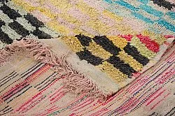 Marokkolainen Kilim matto Boucherouite 320 x 160 cm