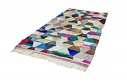 Marokkolainen Kilim matto Boucherouite 150 x 305 cm
