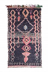 Marokkolainen Kilim matto Boucherouite 280 x 155 cm