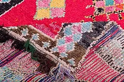 Marokkolainen Kilim matto Boucherouite 325 x 145 cm