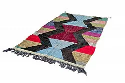 Marokkolainen Kilim matto Boucherouite 135 x 240 cm