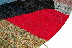 Marokkolainen Kilim matto Boucherouite 135 x 240 cm