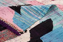 Marokkolainen Kilim matto Boucherouite 150 x 310 cm