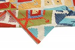 Itämainen Matto - Vegi Kelim Hand Woven - 114 x 172 cm
